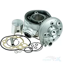 Sylinterisarja kannella 49.00mm 90cc tappi 12mm Minarelli AM6 / 1E40MB 50 2T LC