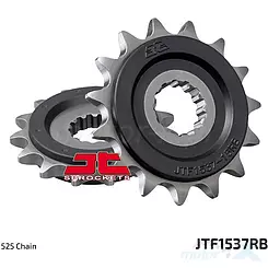 Eturatas 525 15 hammasta, RB - kumiohjainketju, 21,7 / 25 mm JT Sprockets JTF1537