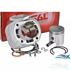 Sylinterisarja 46.00mm 70cc tappi 10mm nikasil Airsal Sport 1PE40QMB 2T Minarelli CY horiz. AC