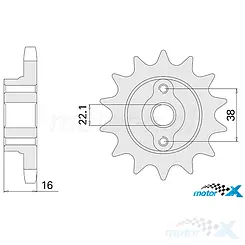 Chiaravalli eturatas 520, 15-hampainen (Ducati 400-600-620-695-696-750-800-851-888-900-906)