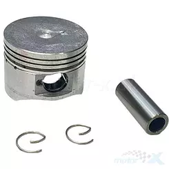 Täydellinen mäntä ilman renkaita, 50.00mm 90ccm, männäntappi 15mm, GY6 50-125