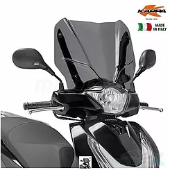 Tuulilasi, tummennettu, 36,5x45cm, Kappa, KD1128S, Honda SH 125i/150i ABS