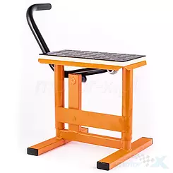 Moottoripyörän nostoteline kumilla, oranssi, HLP Enduro / Cross