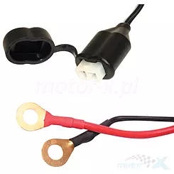 Johto sulakkeella Oximiser/Maximiser-latureille ja USB-liitännöille (irtonainen)