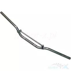 Moottoripyörän ohjaustanko 830mm x 22mm ALU HOPEA