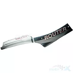 Oikea grafiitinharmaa kynnyskotelo Router Bassa (2012)