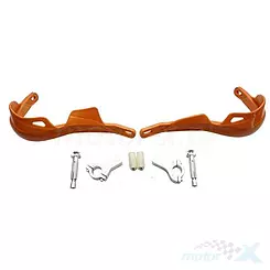 Ohjaustangon suojat, yleismalliset, 22 mm, oranssit, JR