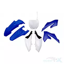 UFO Plast OEM valko-sininen korisarja Yamaha YZ 65