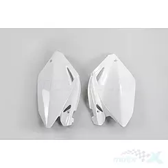 UFO Plast Honda CRF 250 R 04-05 takayläkatteet, sarja, valkoinen