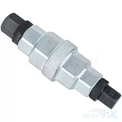 Yleisavain eturenkaaseen, 12, 14, 17, 19, 22, 24 MM Oxford Spindle Key 6 in 1